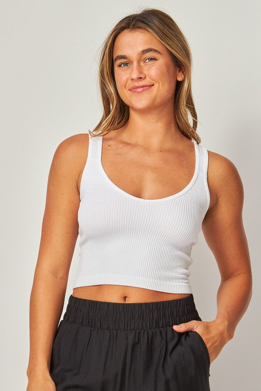 Vikki Ribbed Top