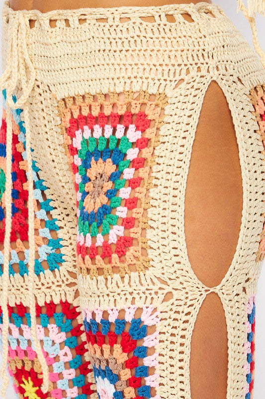 Mali Crochet Pants Set