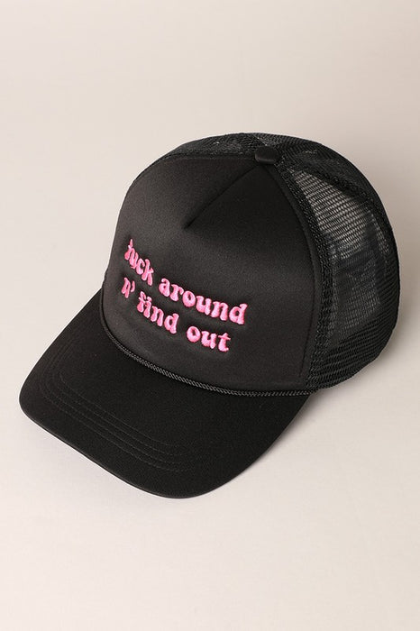 F Around n' Find Out Cap