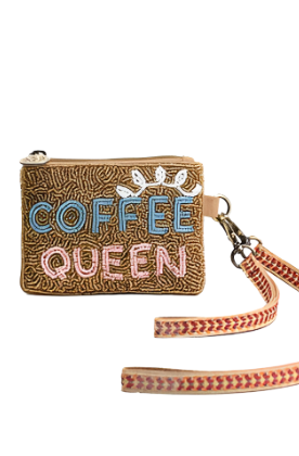 Coffee Queen Wristlet