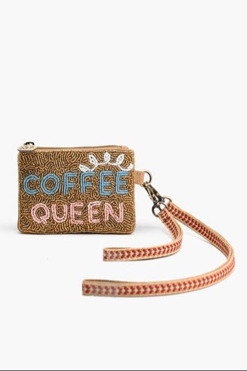 Coffee Queen Wristlet