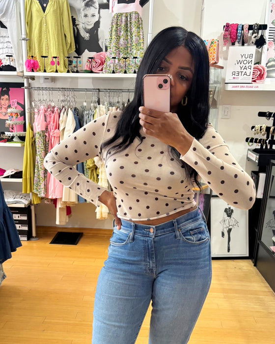 Polka Dot Top