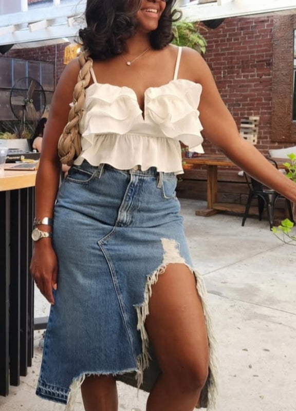 Daniella Ruffle Top