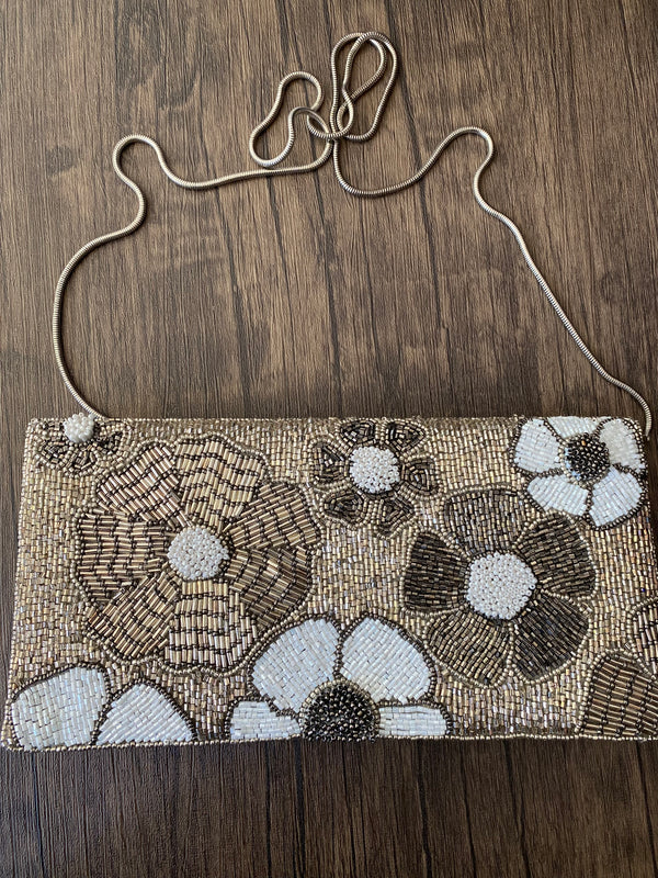 Anna Beaded Clutch