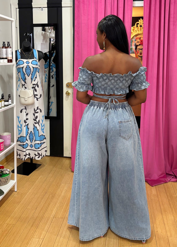 Cali Wide Leg  Jeans