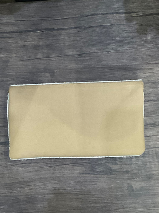Golden Beaded Clutch