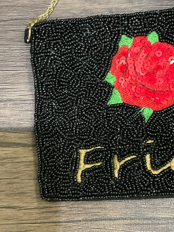 Frida Beaded Coin Purse