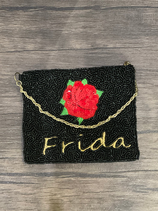 Frida Beaded Coin Purse