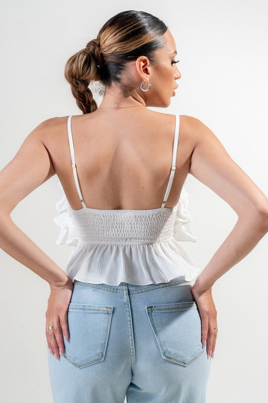 Daniella Ruffle Top