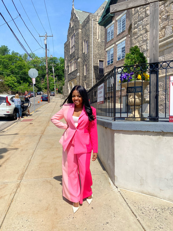 Pink Friday Suit