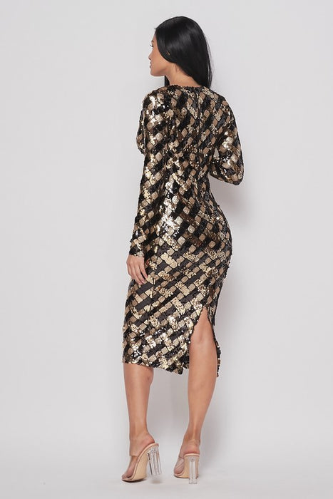 Alana Sequins Dress