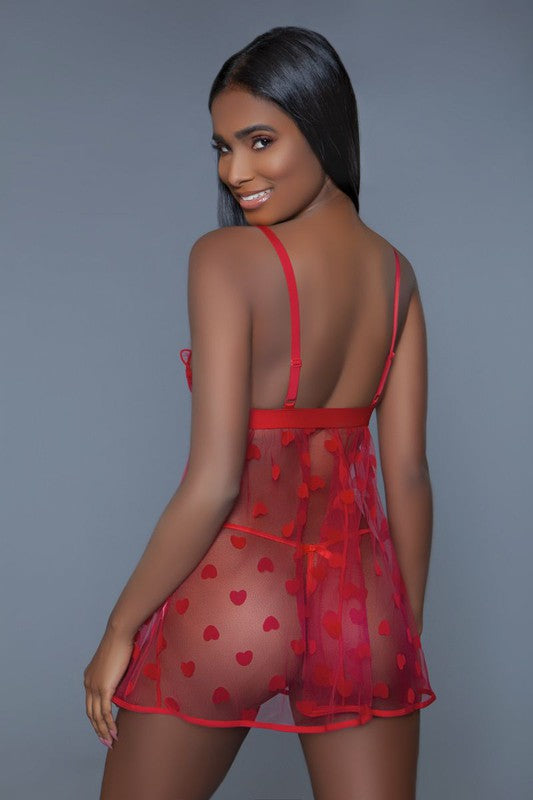 Arryn Heart Babydoll