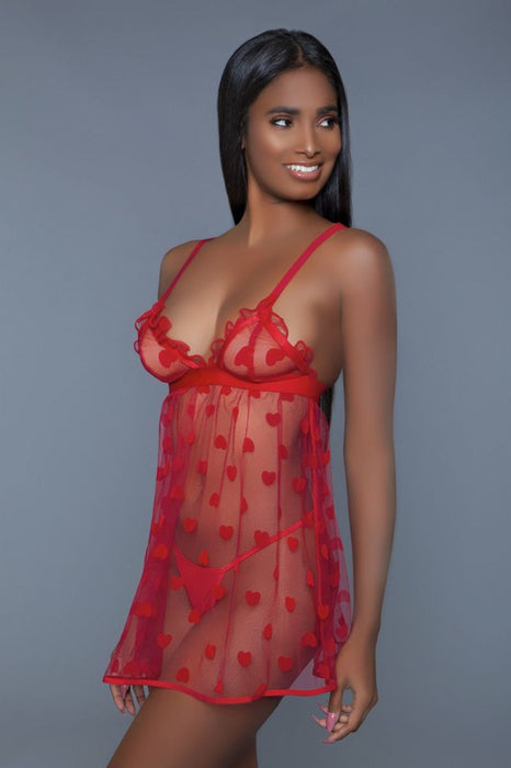 Arryn Heart Babydoll