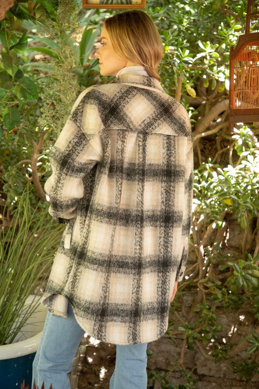 Flannel Shirt Jacket