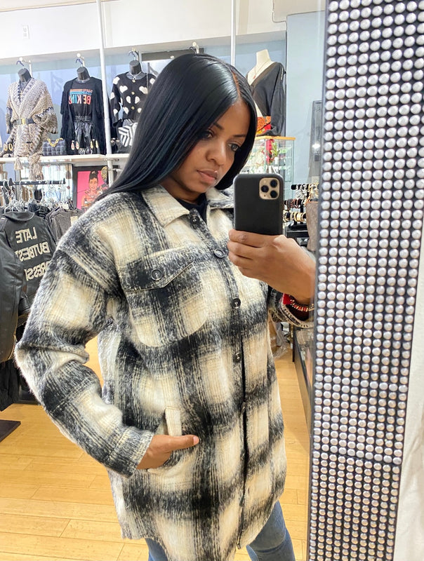 Flannel Shirt Jacket