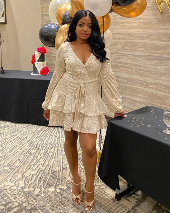 Avery Sequin Dress