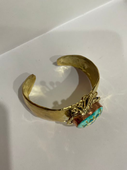 Blue Bird Cuff Bangle