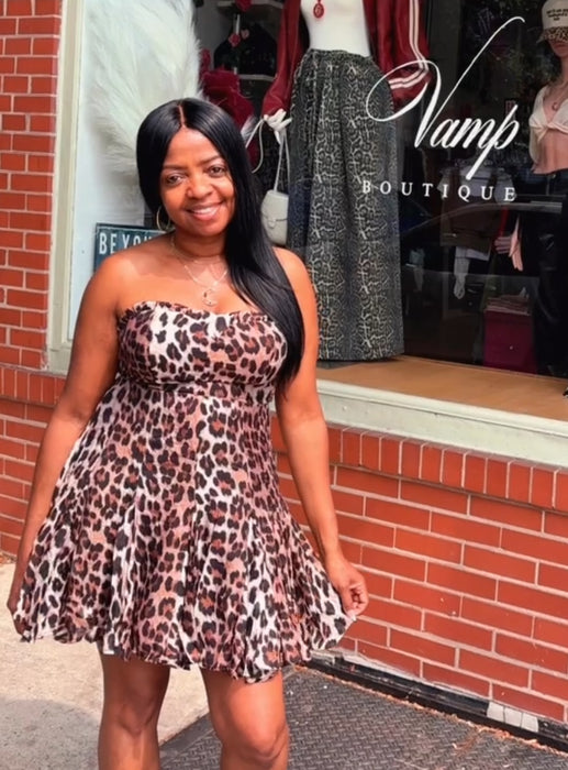 Mia Leopard Dress