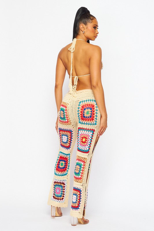 Mali Crochet Pants Set