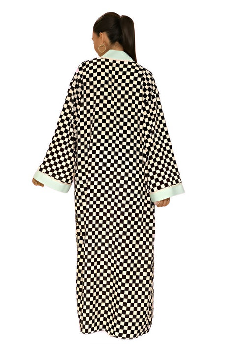 Checkered Kimono