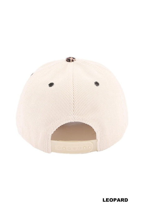 Corduroy Husband’s Tab Cap