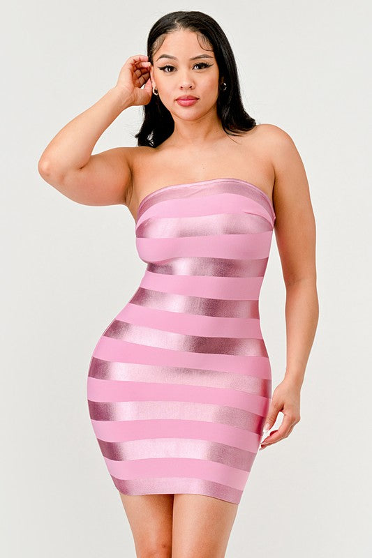 Candy Stripe Dress