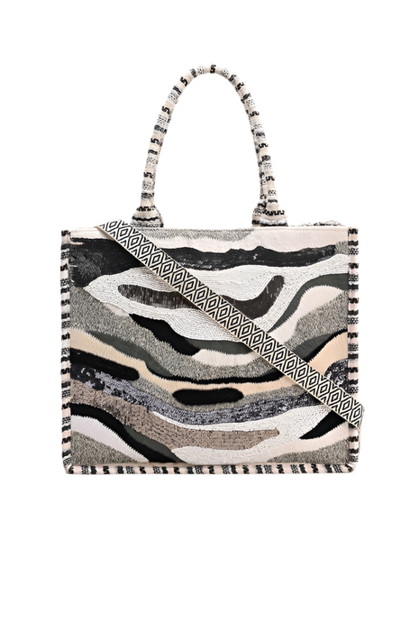 Sands Metallic Tote