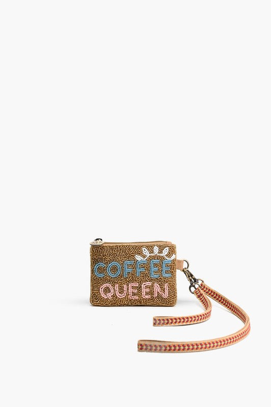 Coffee Queen Wristlet