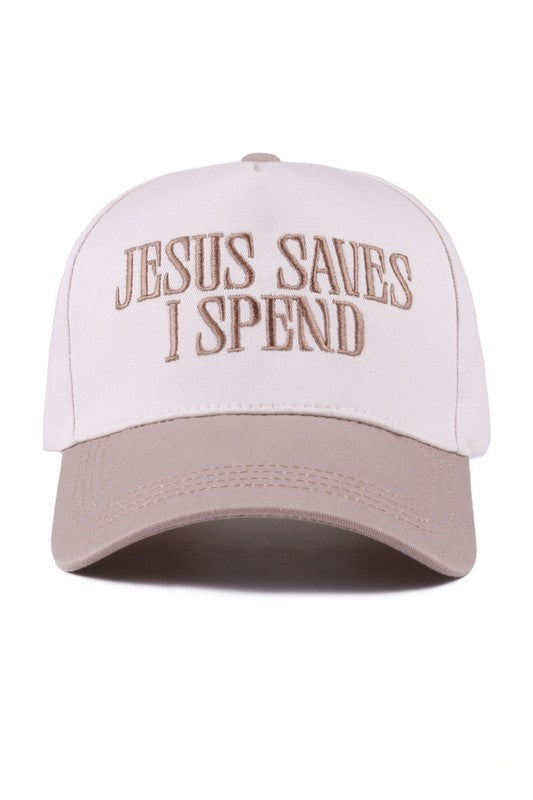 Jesus Saves Cap