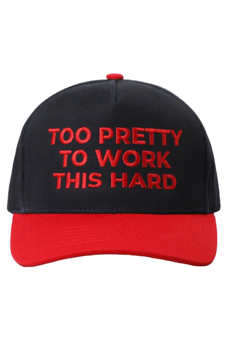 Too Pretty To Work Cap