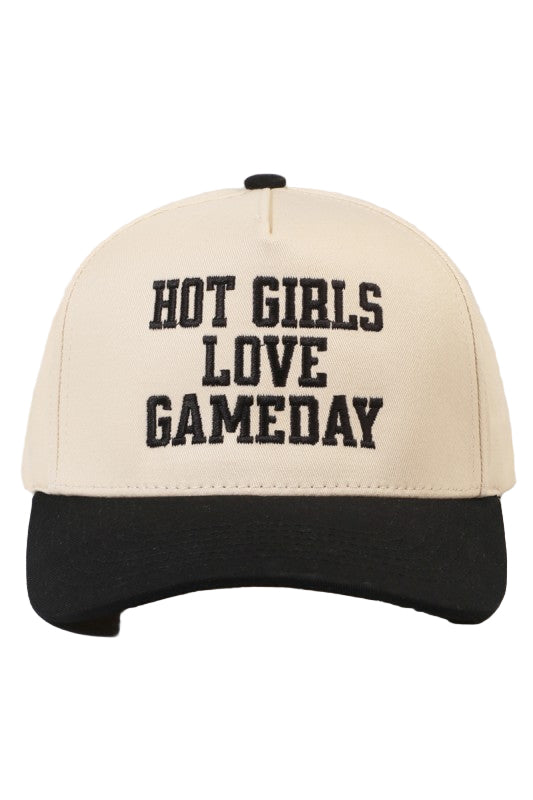 Hot Girls Love Gameday Cap