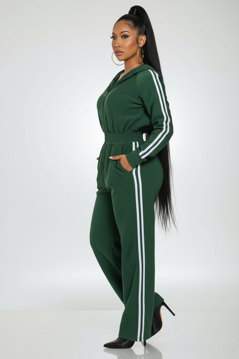 On The Track Jumpsuit