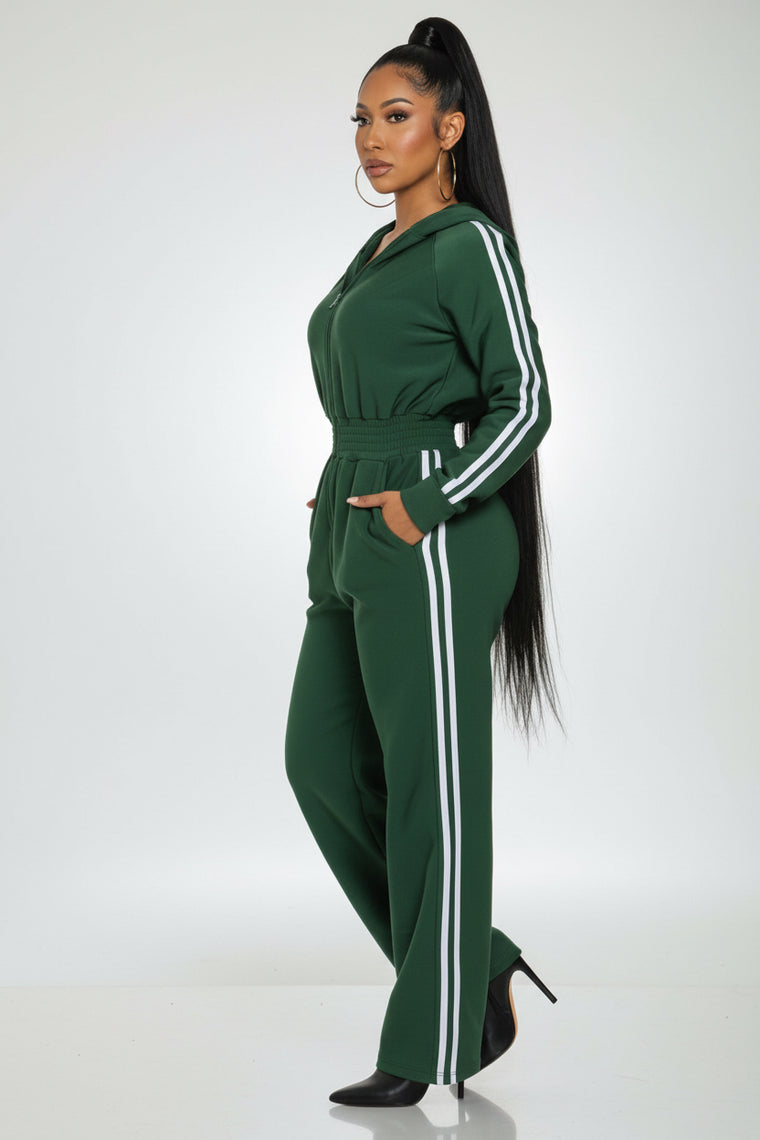 On The Track Jumpsuit