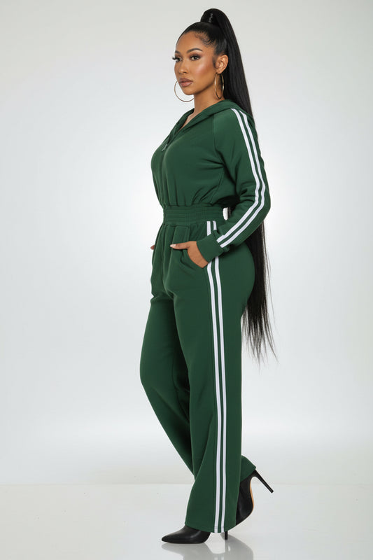 On The Track Jumpsuit
