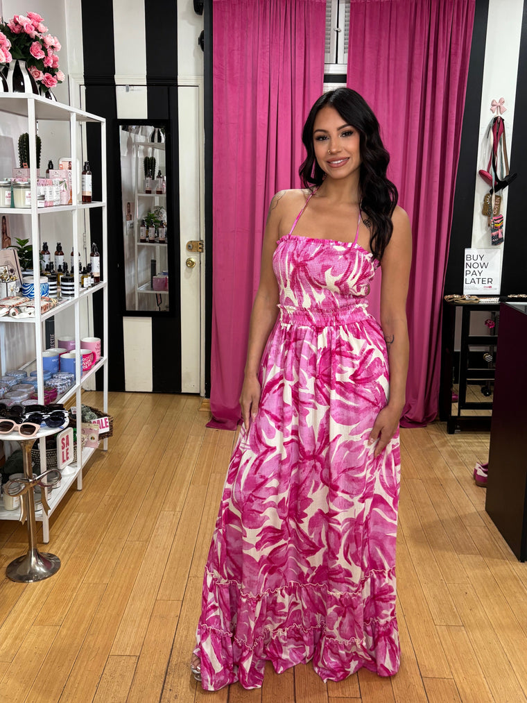 Natalia Floral Maxi Dress