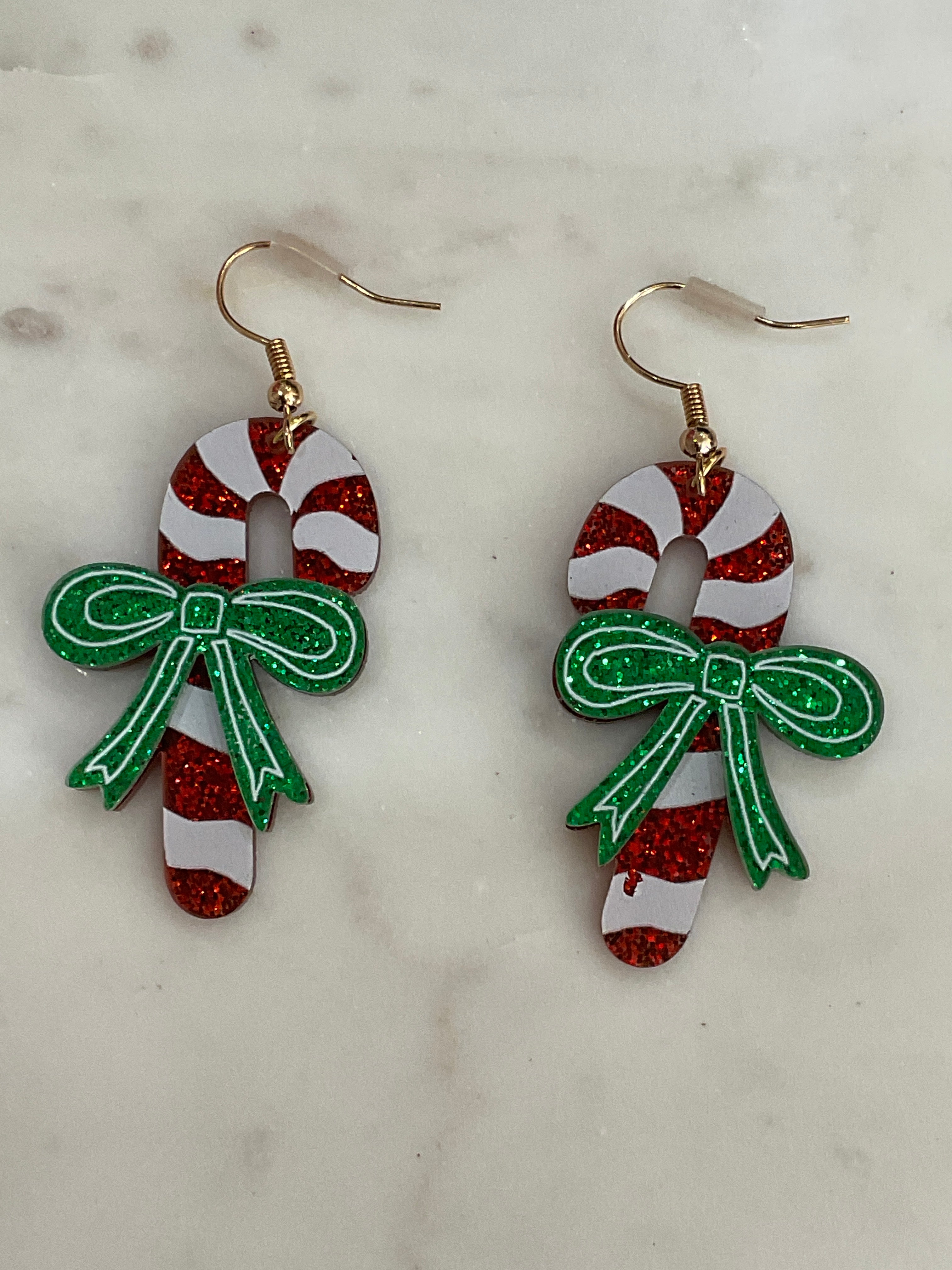 Candy Cane Earrings