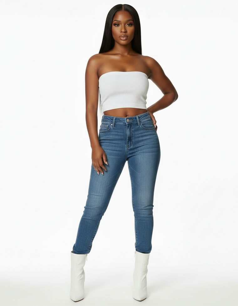 Vickki Ribbed Bandeau