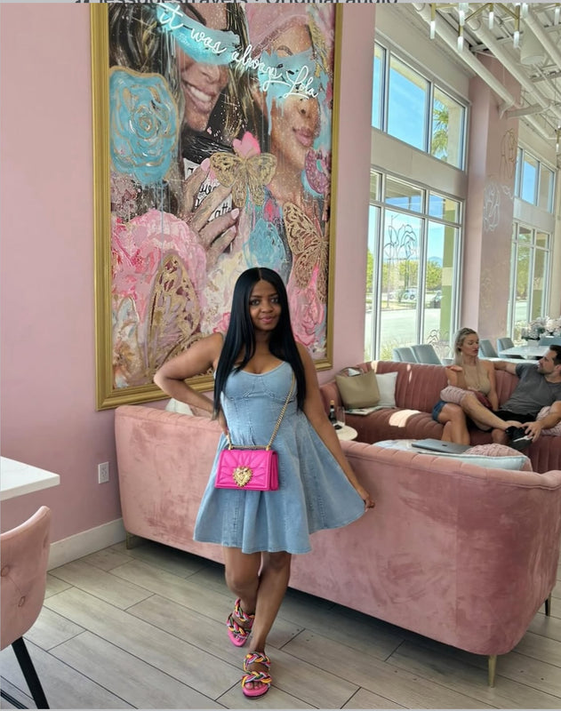 Haley Denim Dress