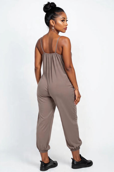 Ava Jogger Jumpsuit Plus