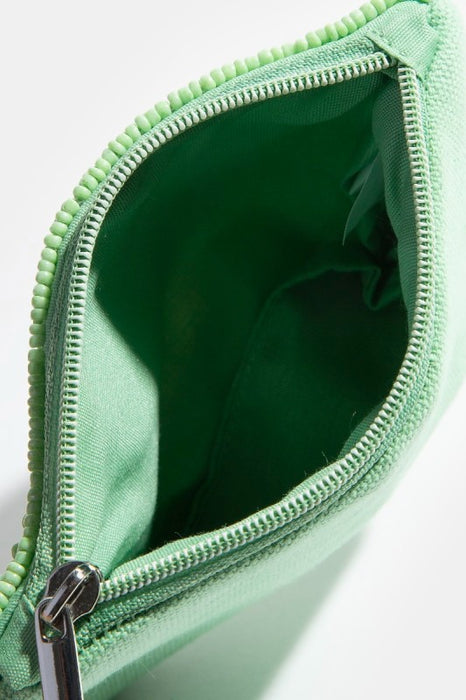 Iced Coffee Beaded Coin Purse