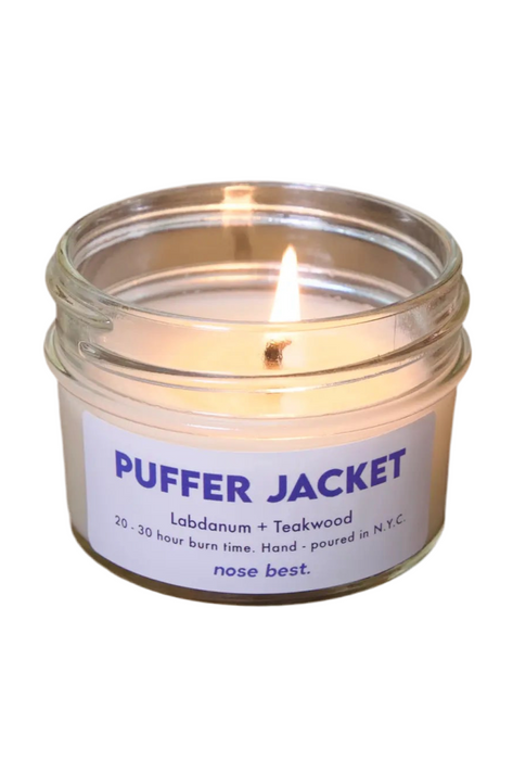 Puffer Jacket Soy Candle