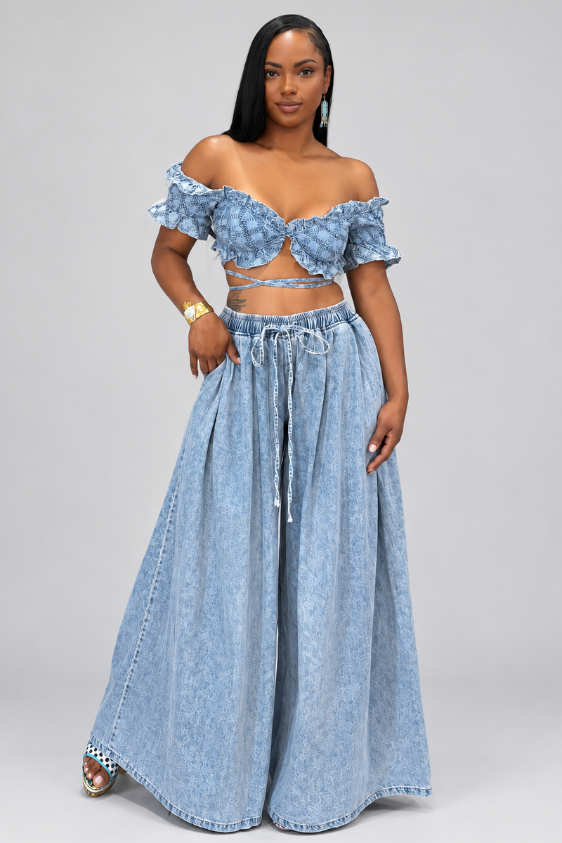 Cali Wide Leg  Jeans