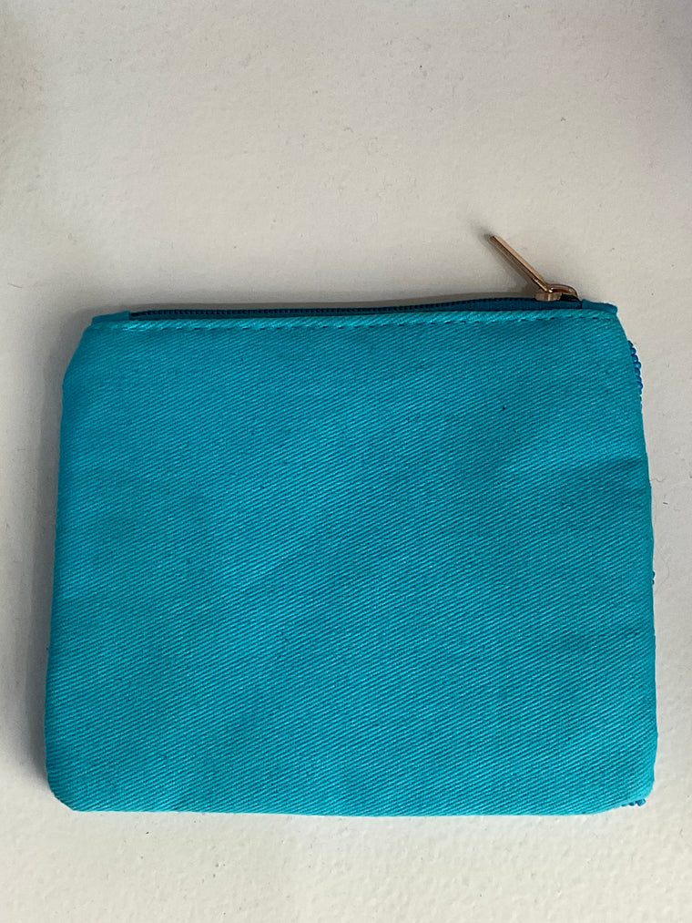 Flamingo Beaded Coin Purse