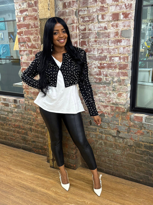 The Pearl Crop Jacket