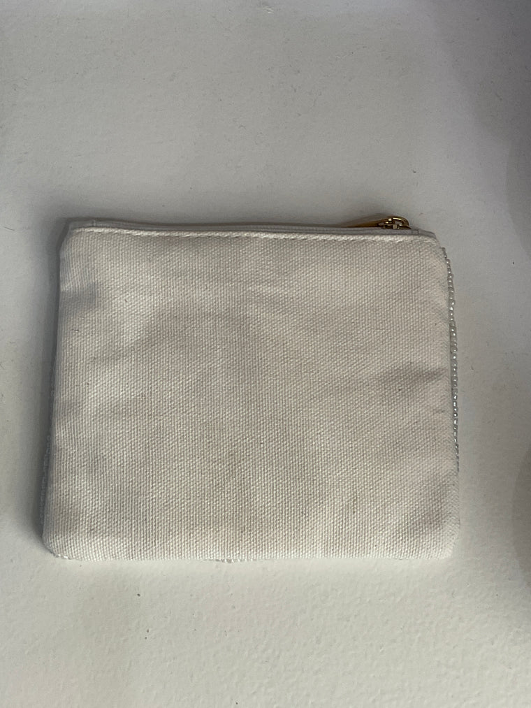 Dog Mom Beaded Coin Purse