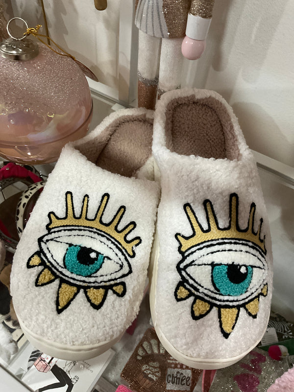 Dreamy Eye Slippers