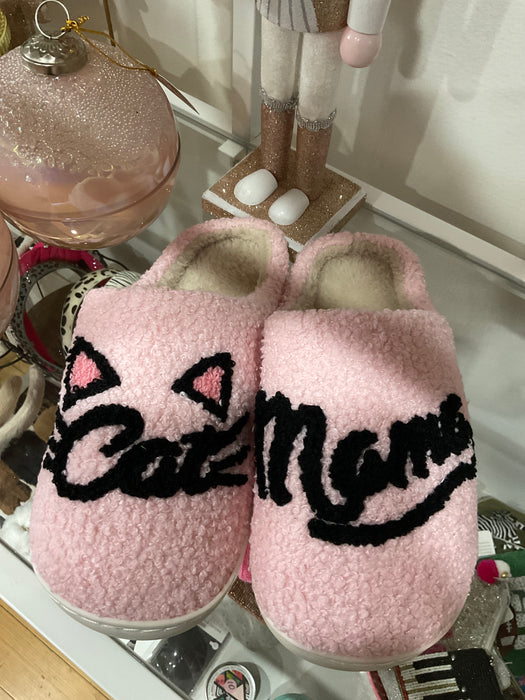 Cat Mama Slippers