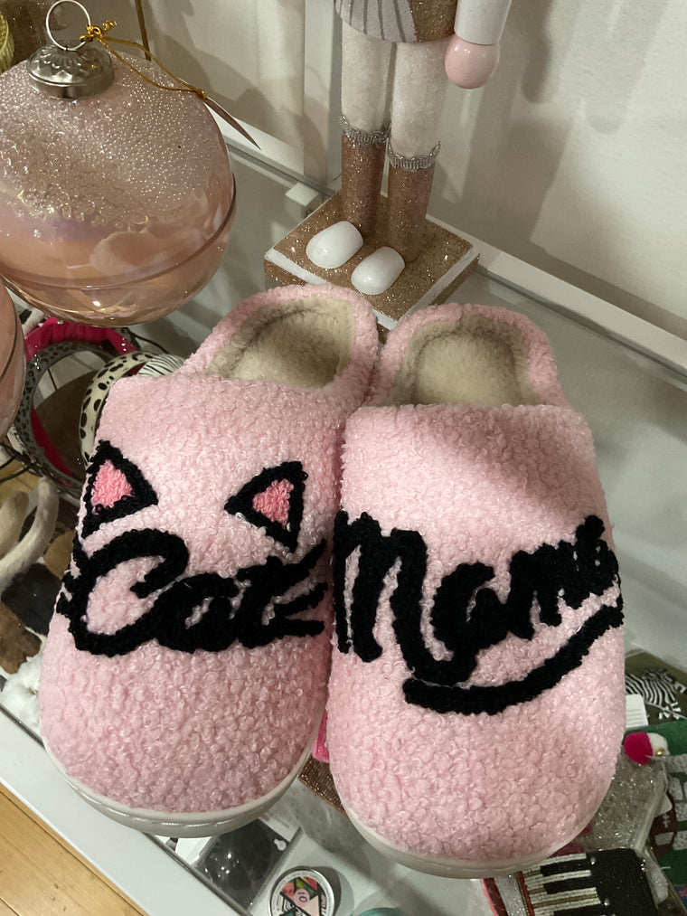 Cat Mama Slippers