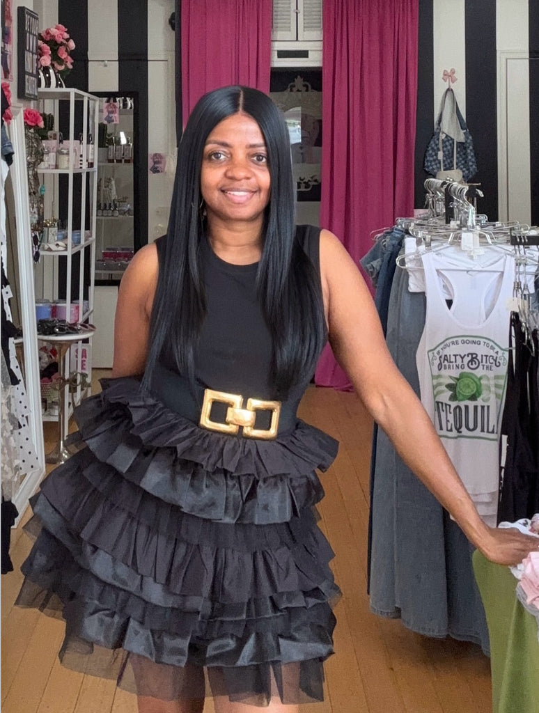Anna Ruffle Dress