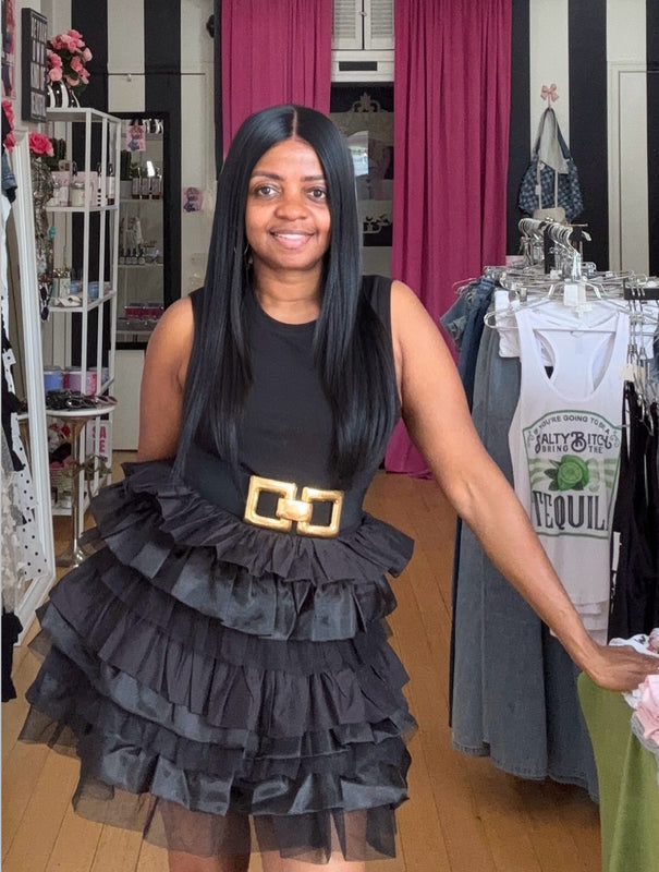 Anna Ruffle Dress